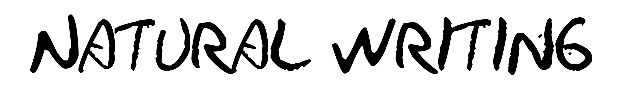 Natural Writing