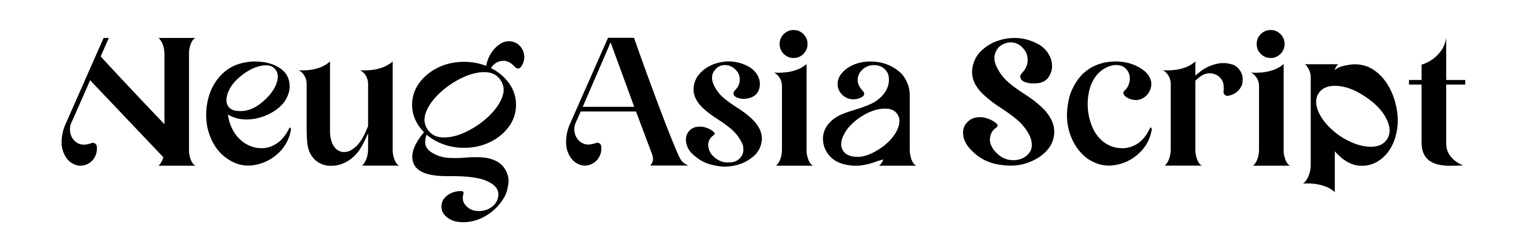 Neug Asia Script