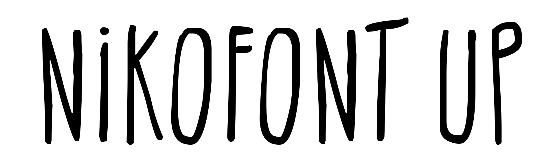 NikoFont Up