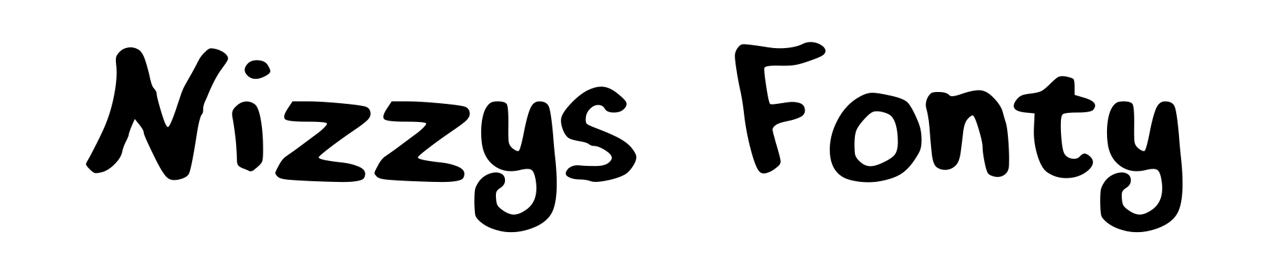 Nizzys Fonty