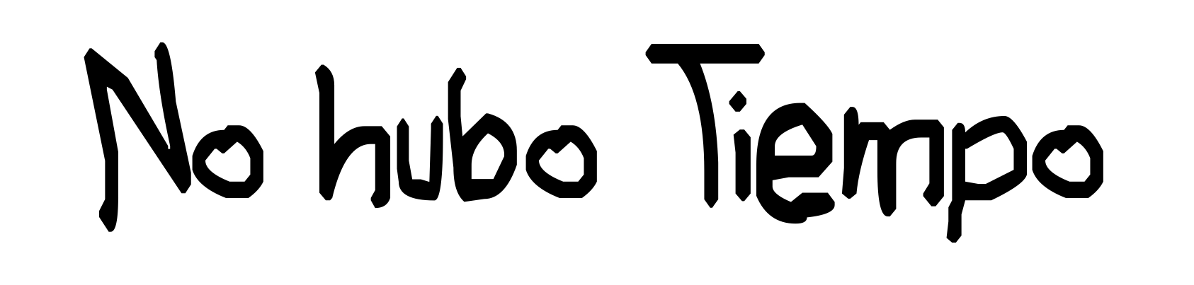 No hubo Tiempo