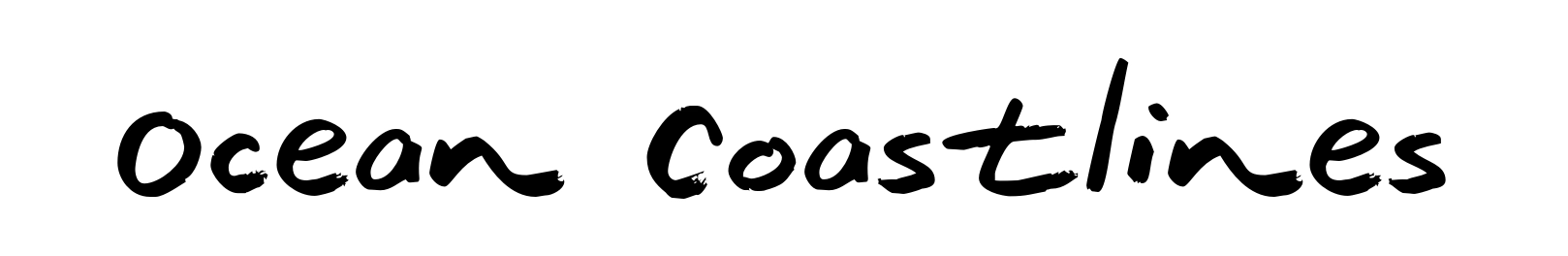 Ocean Coastlines