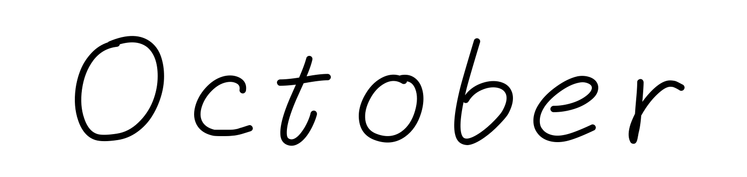 October
