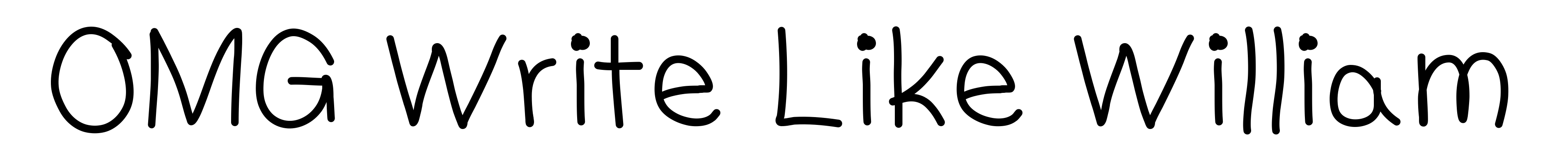 OMG Write Like William