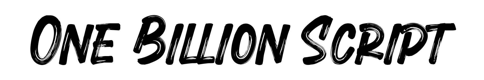 One Billion Script