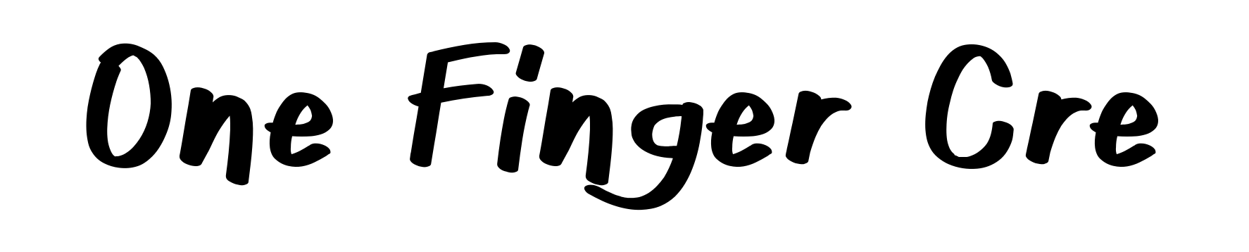 One Finger Cre