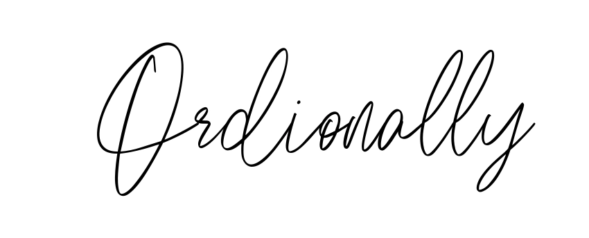 Ordionally
