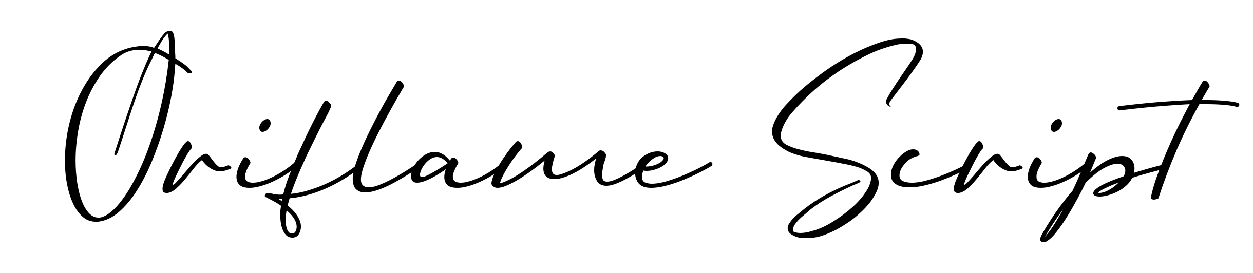Oriflame Script