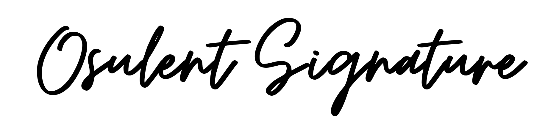 Osulent Signature