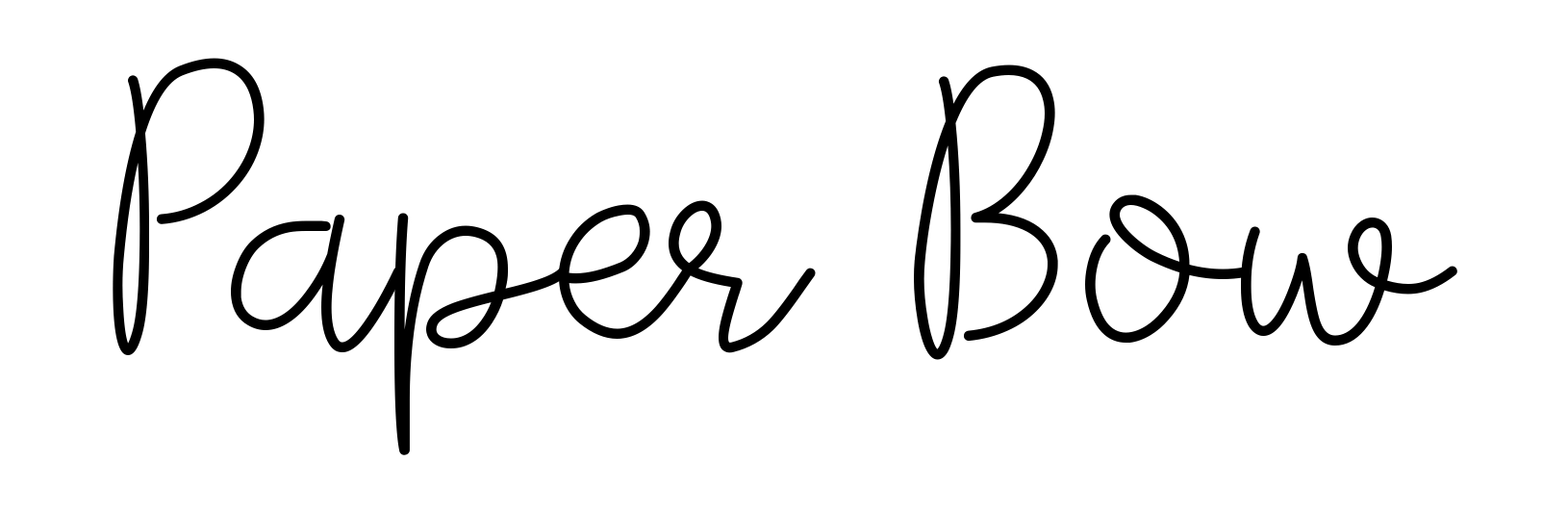 Paper Bow