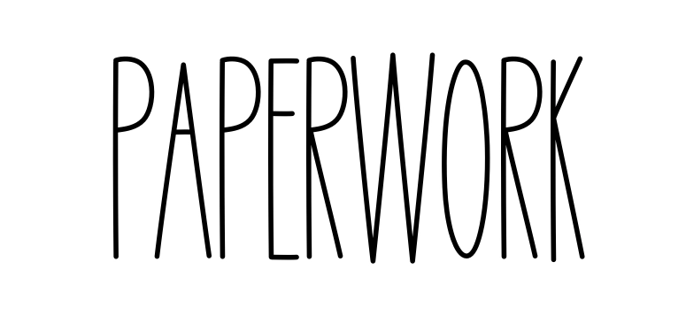 Paperwork