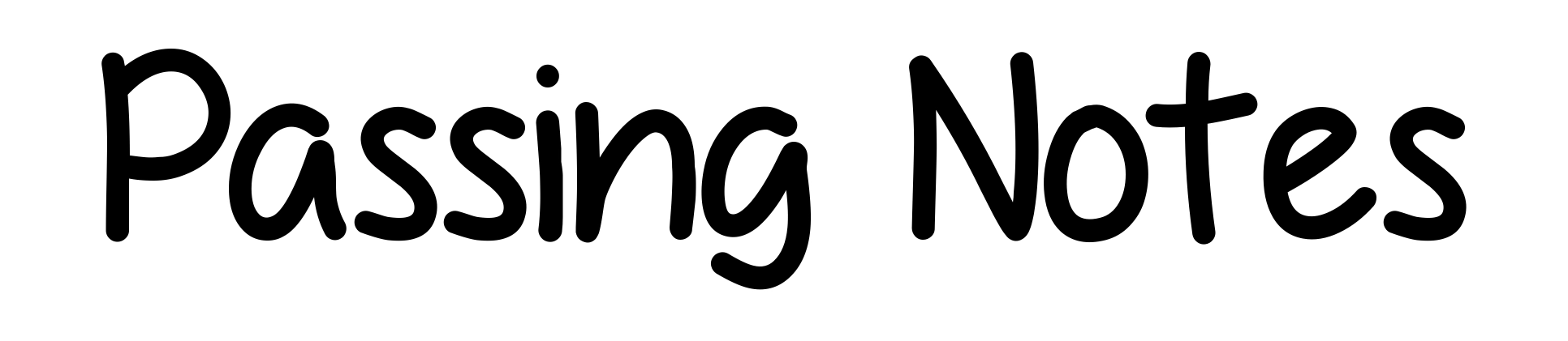 Passing Notes