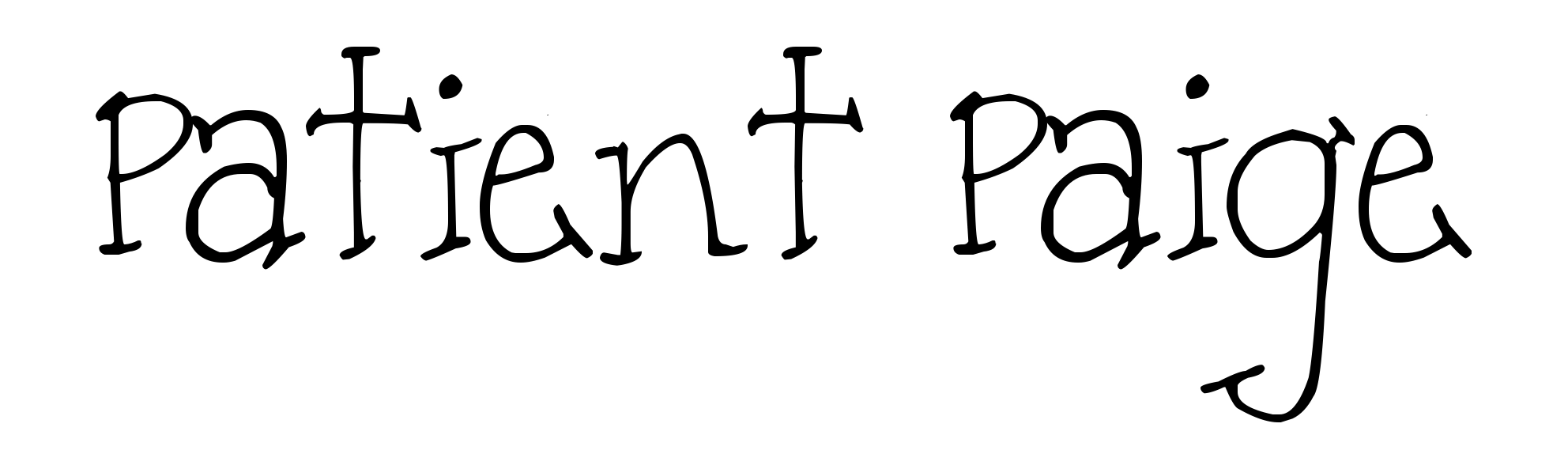 Patient Paige