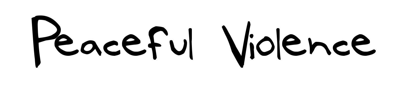 Peaceful Violence