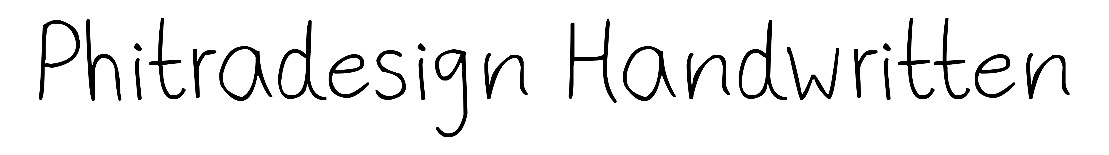 Phitradesign Handwritten