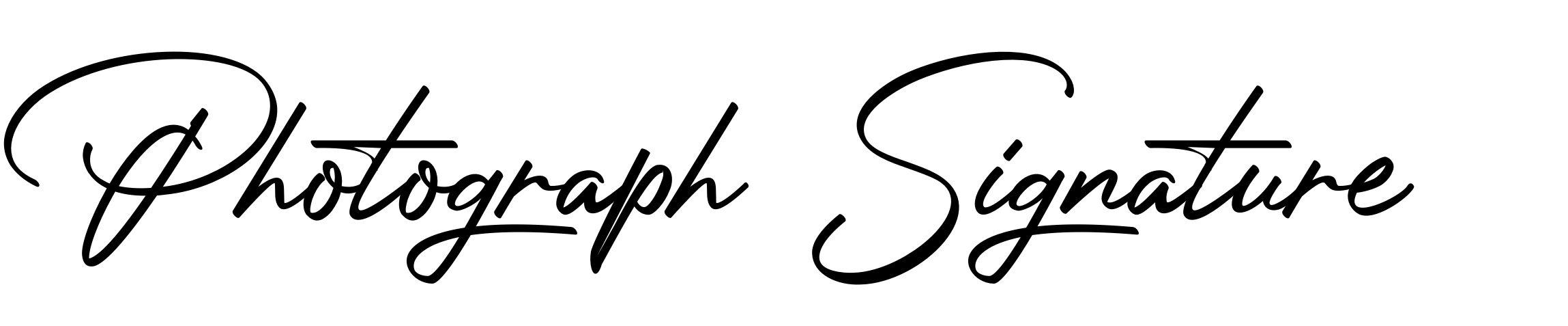 Photograph Signature
