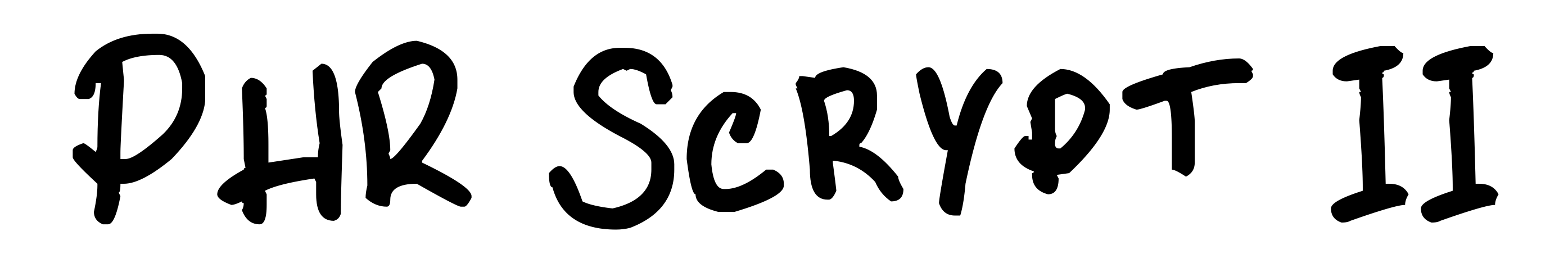 PHR Scrypt II