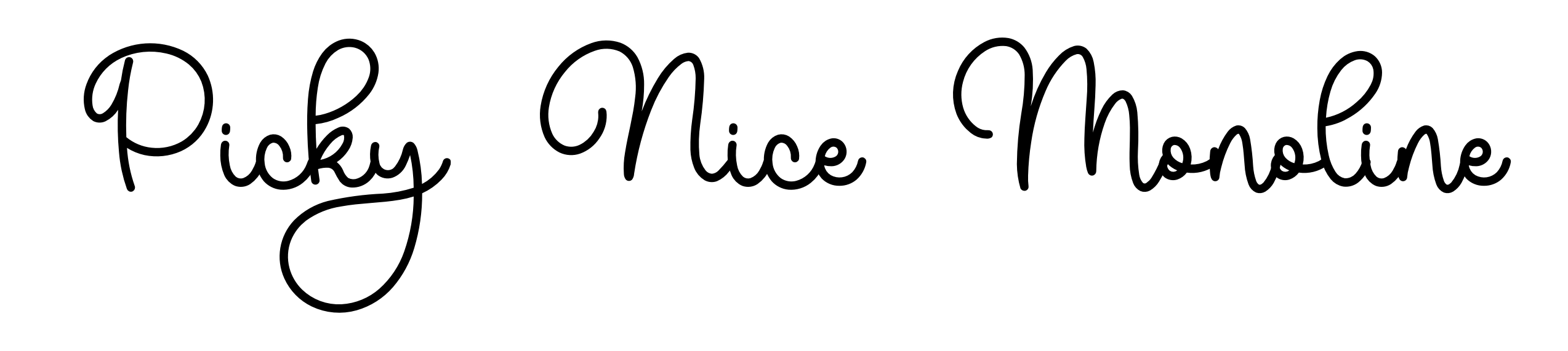 Picky Nice Monoline
