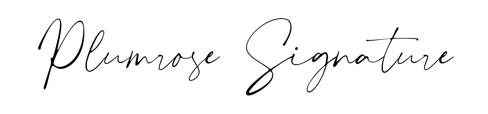 Plumrose Signature