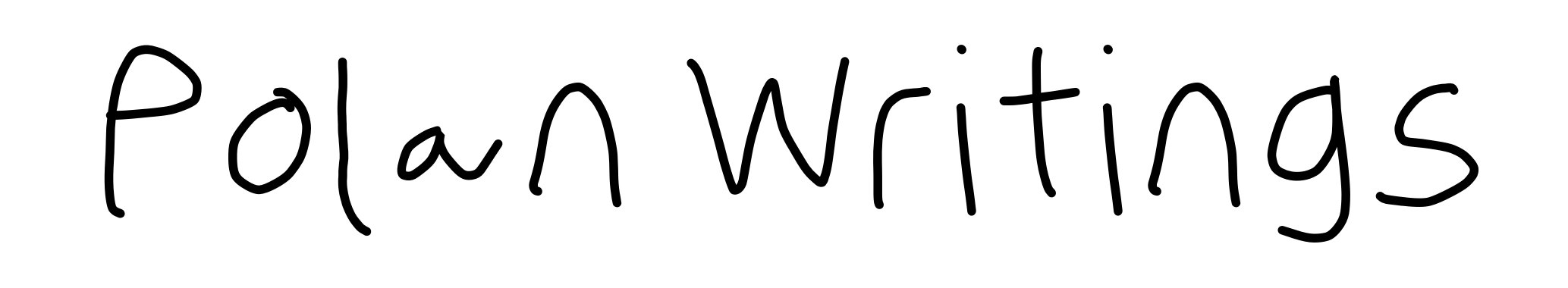 Polan Writings