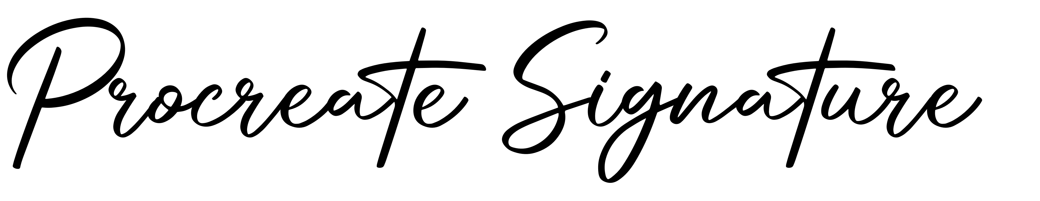 Procreate Signature