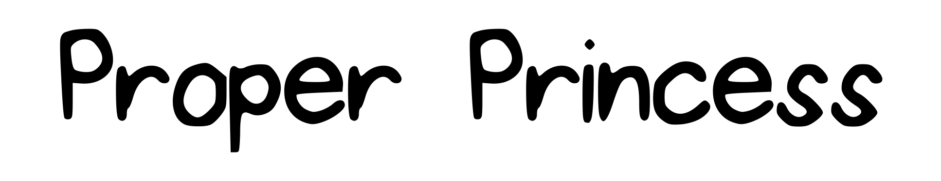 Proper Princess