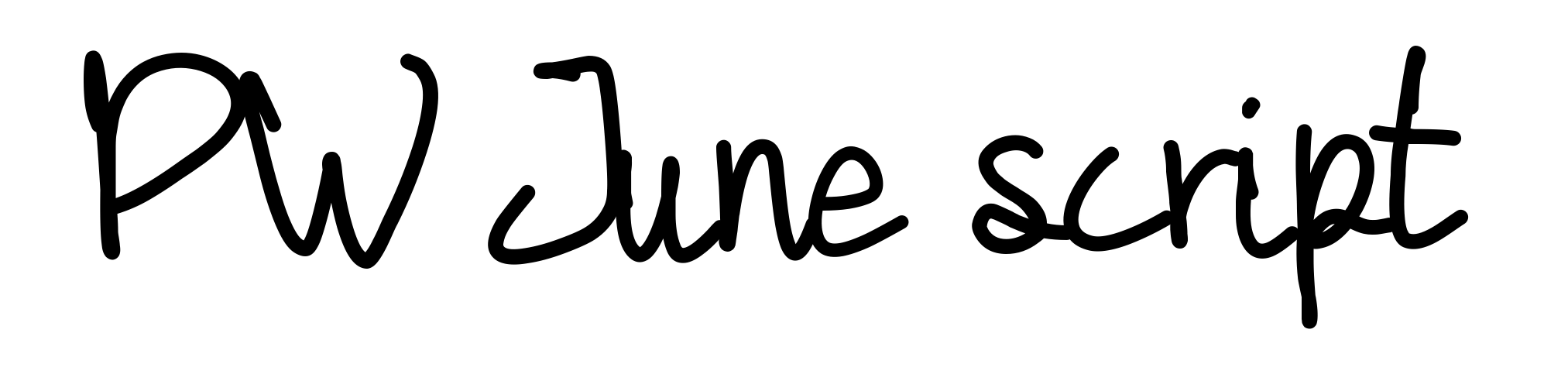 PW June script