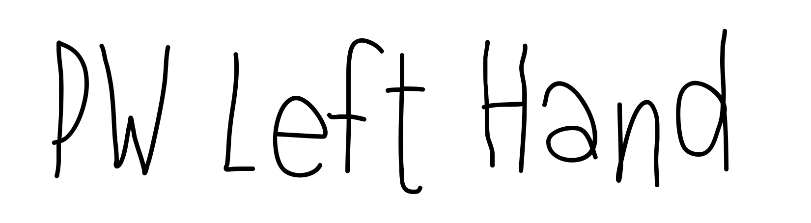PW Left Hand