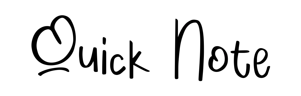Quick Note