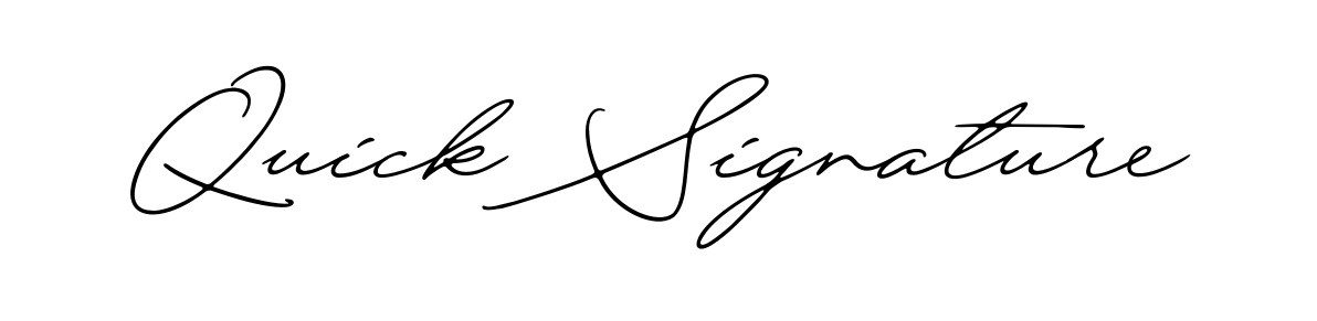Quick Signature