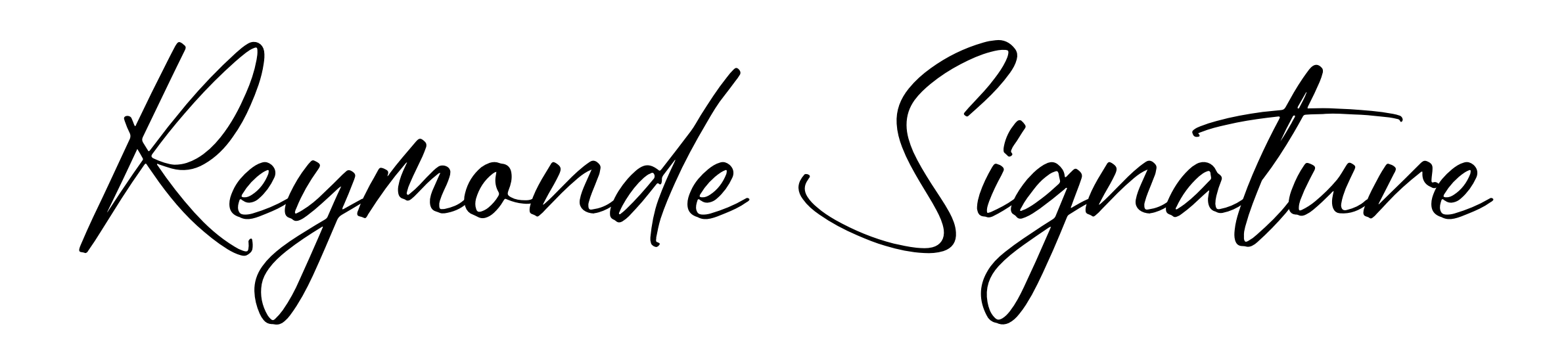 Reymonde Signature