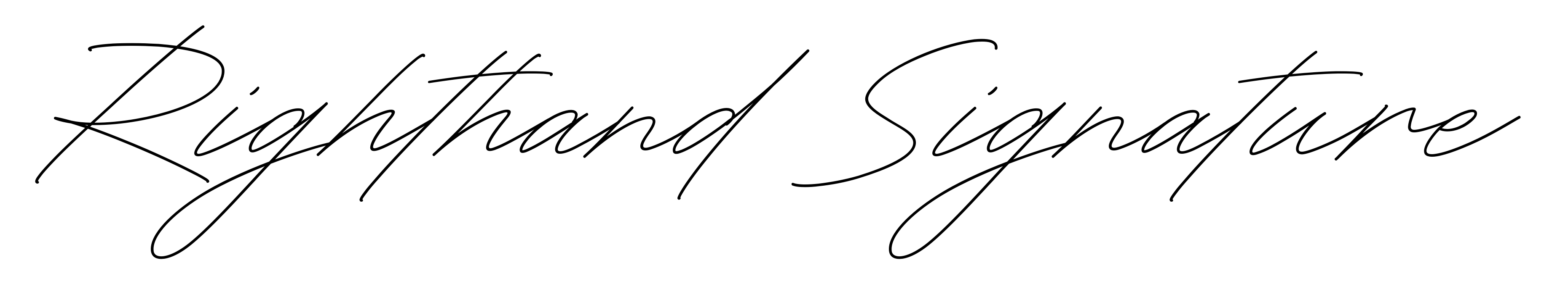Righthand Signature