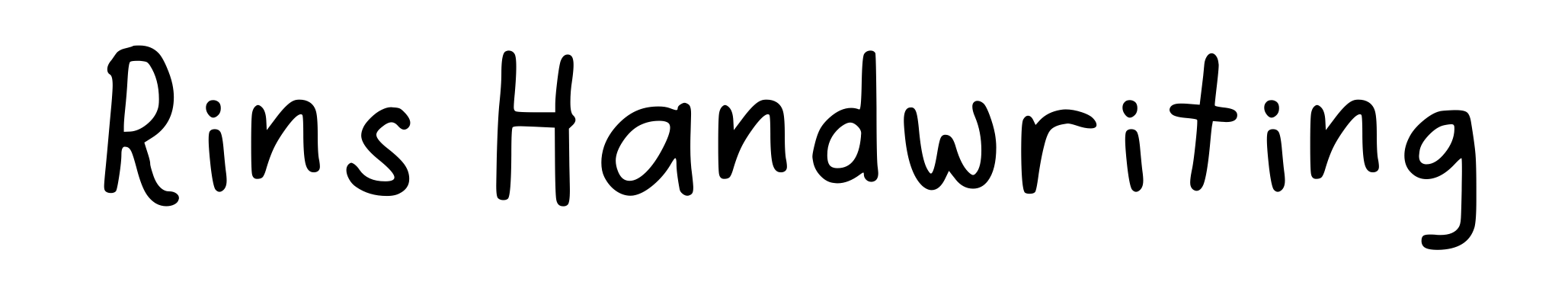Rins Handwriting
