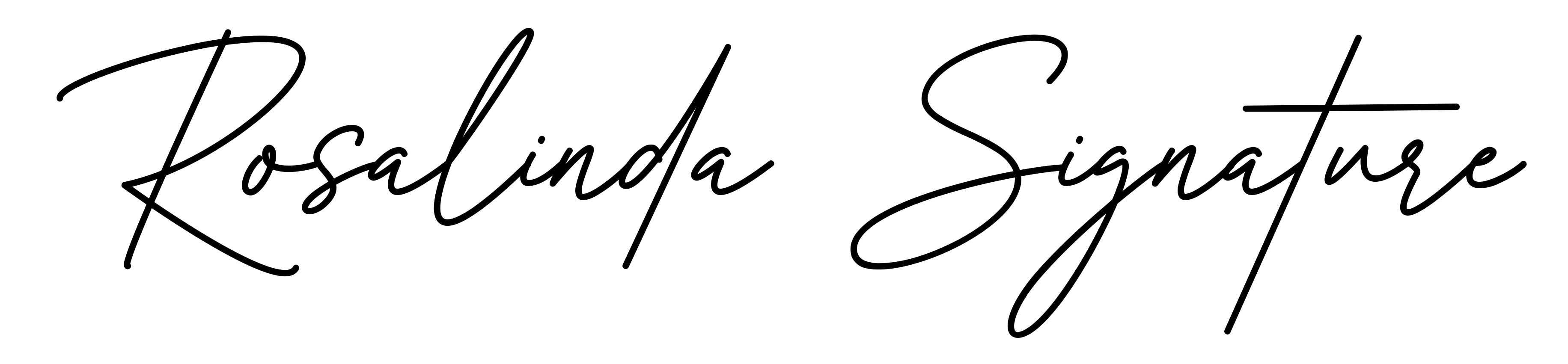 Rosalinda Signature