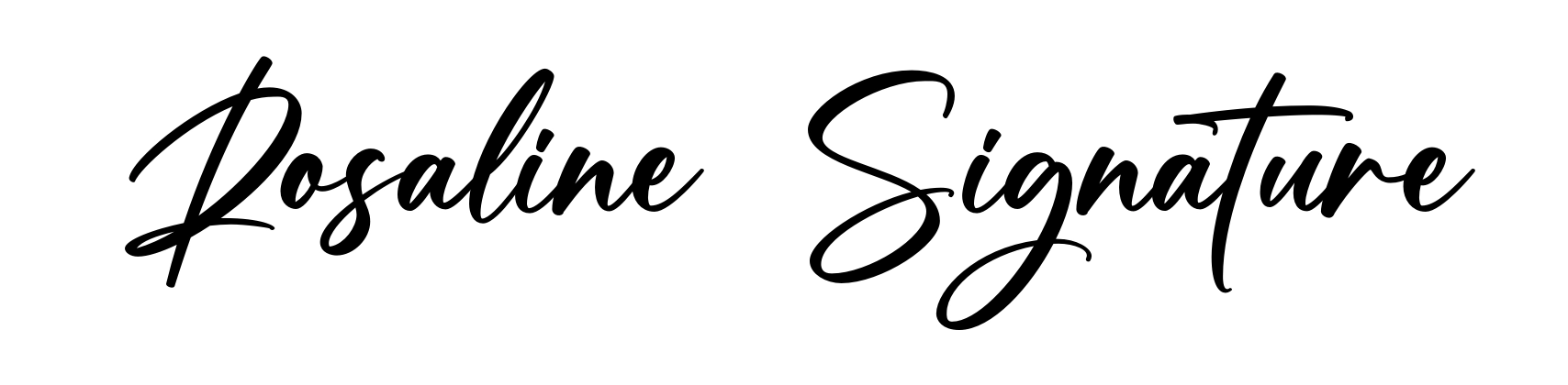Rosaline Signature