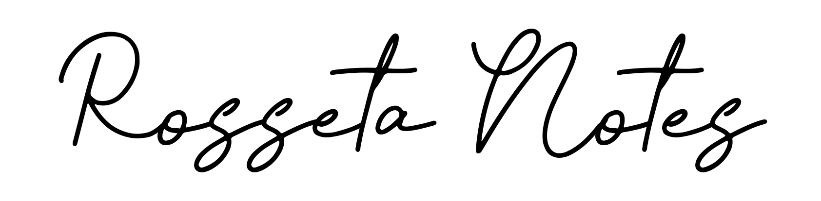 Rosseta Notes