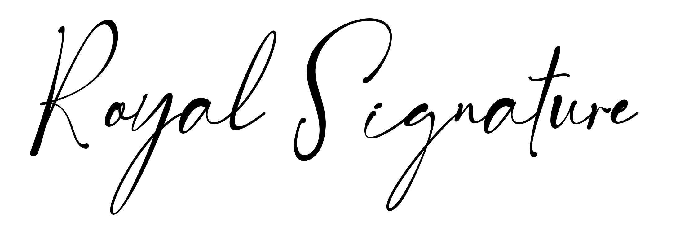 Royal Signature