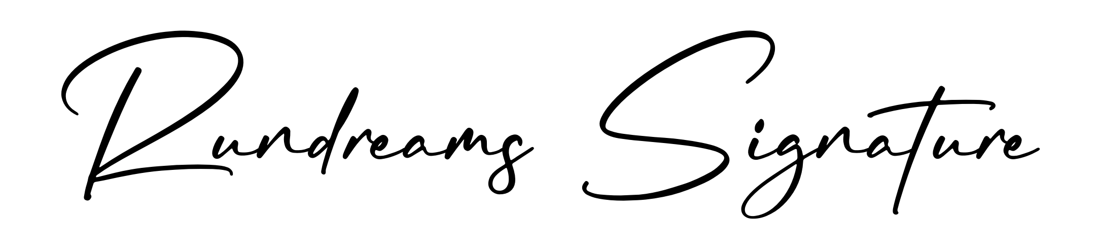 Rundreams Signature