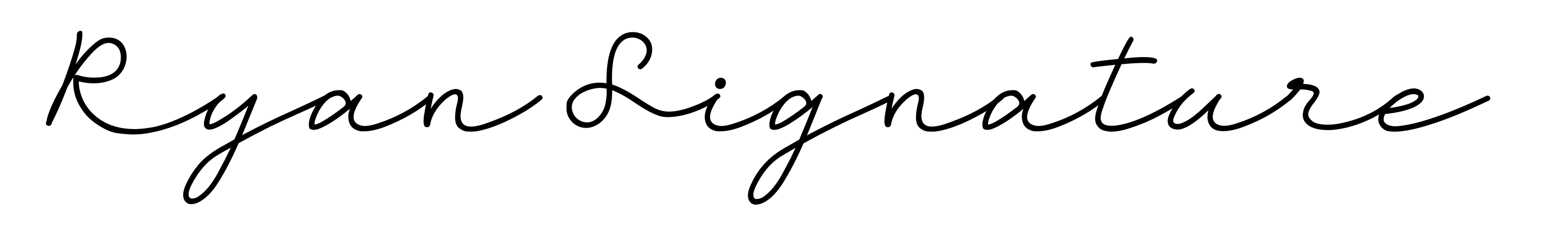 Ryan Signature