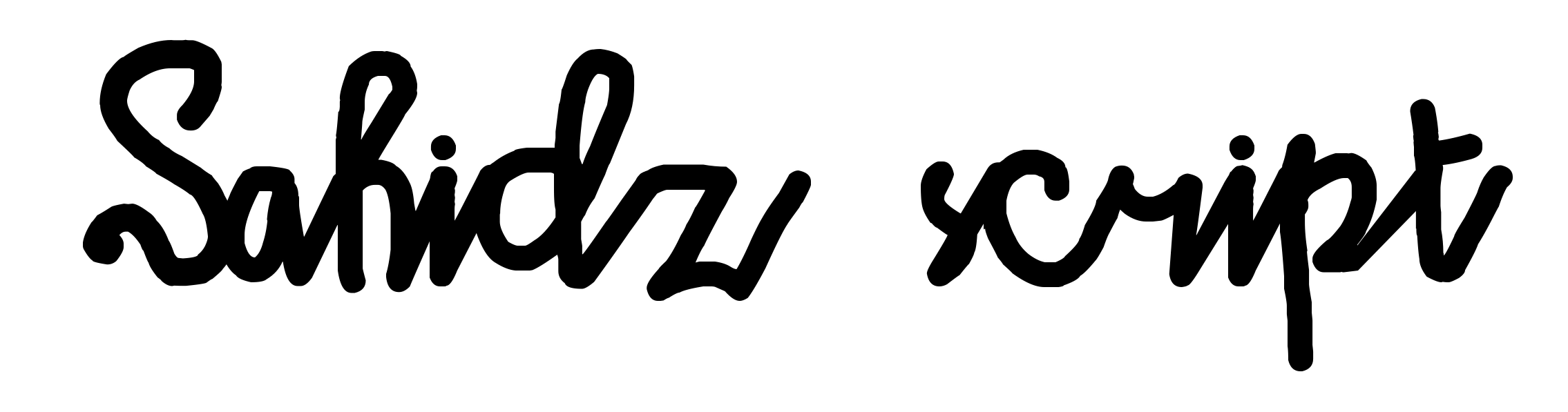 Sahidz script