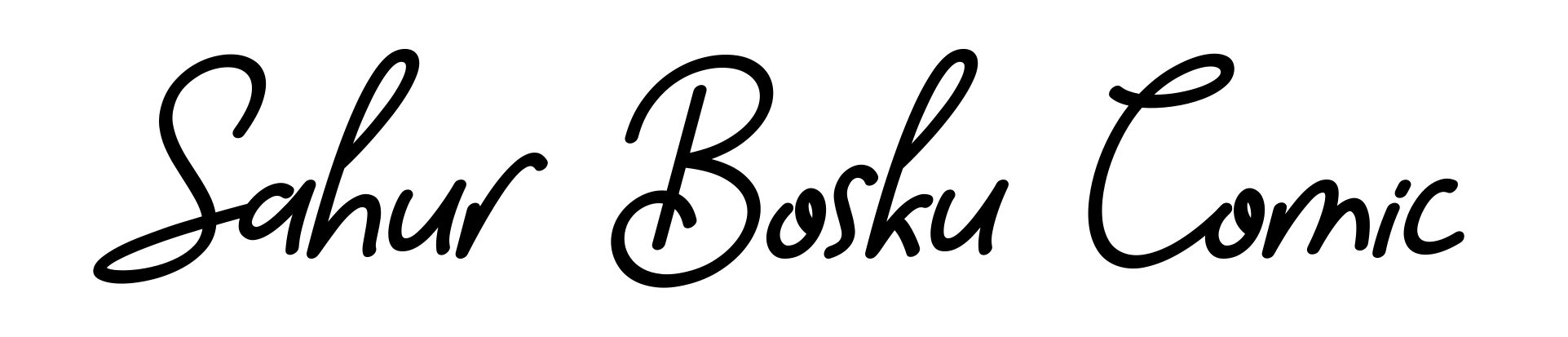 Sahur Bosku Comic