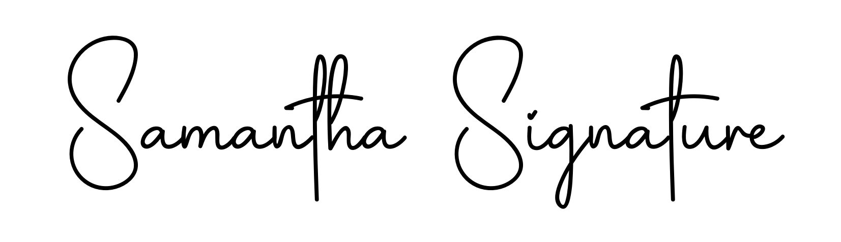 Samantha Signature