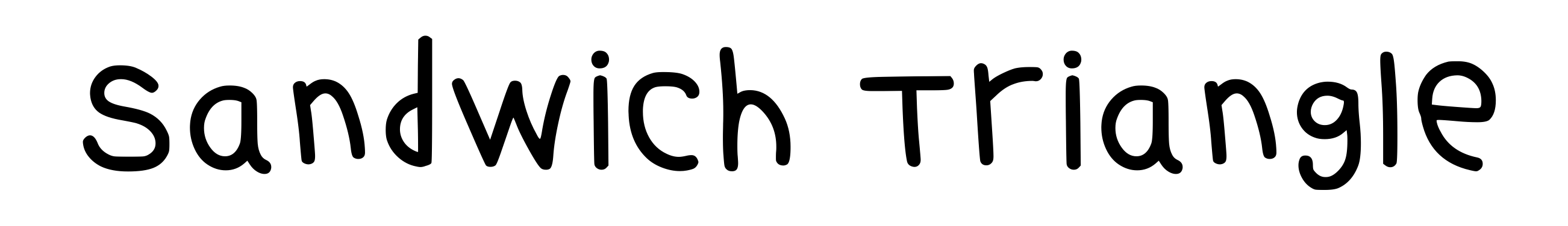 Sandwich Triangle