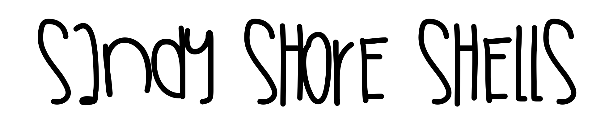 Sandy Shore Shells