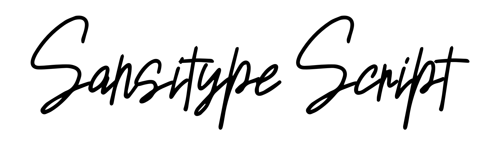 Sansitype Script