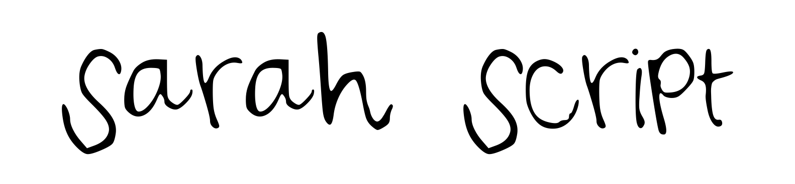 Sarah Script