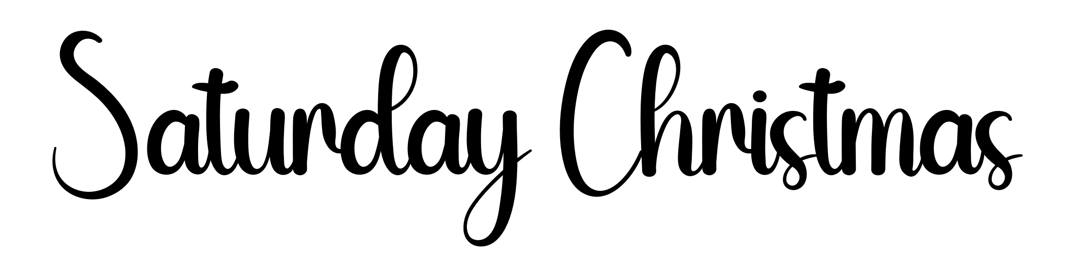 Saturday Christmas