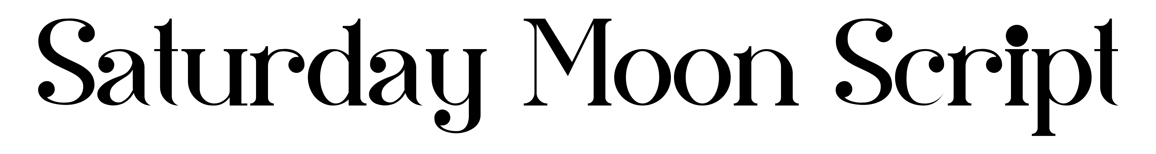 Saturday Moon Script