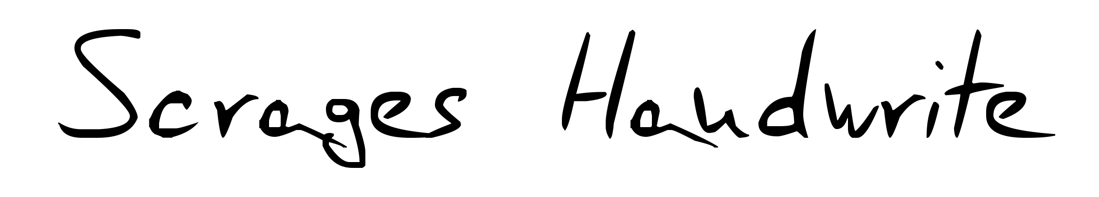 Scrages Handwrite