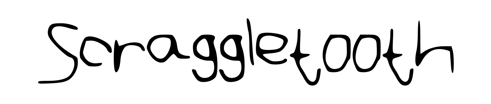 Scraggletooth